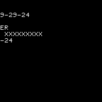 Screenshot of P1 DOS booting